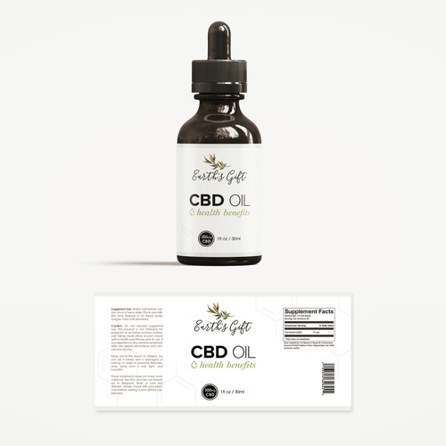 CBD Oil Dropper Packaging