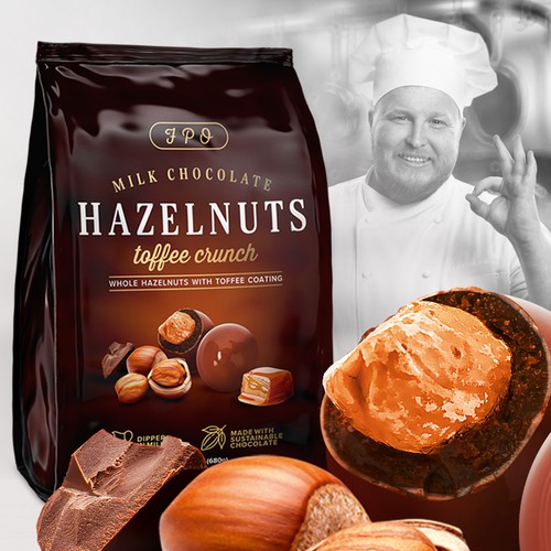 Milk Chocolate Hazelnuts toffee crunch