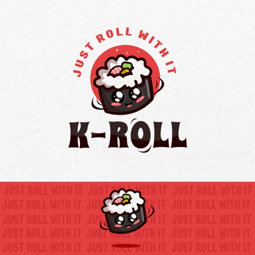 Logo for Korean roll restaurant 