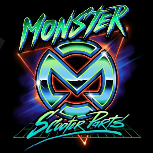 Creative shirt design needed for Monster Scooter Parts