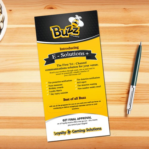 Buzz Consultants DL flyer