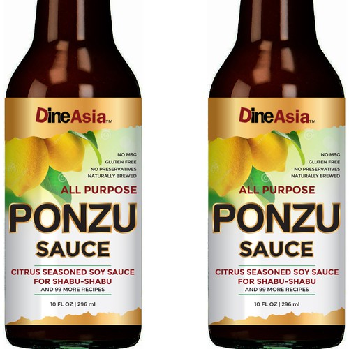 PONZU sauce