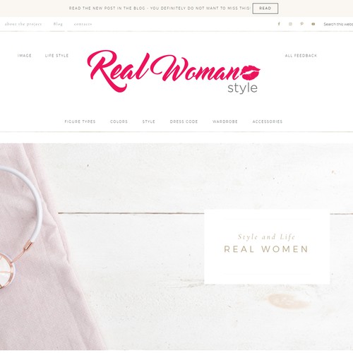 Real Woman Style Logo 