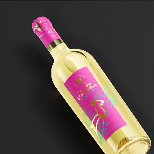 Boc de L'Arxiduc wine label