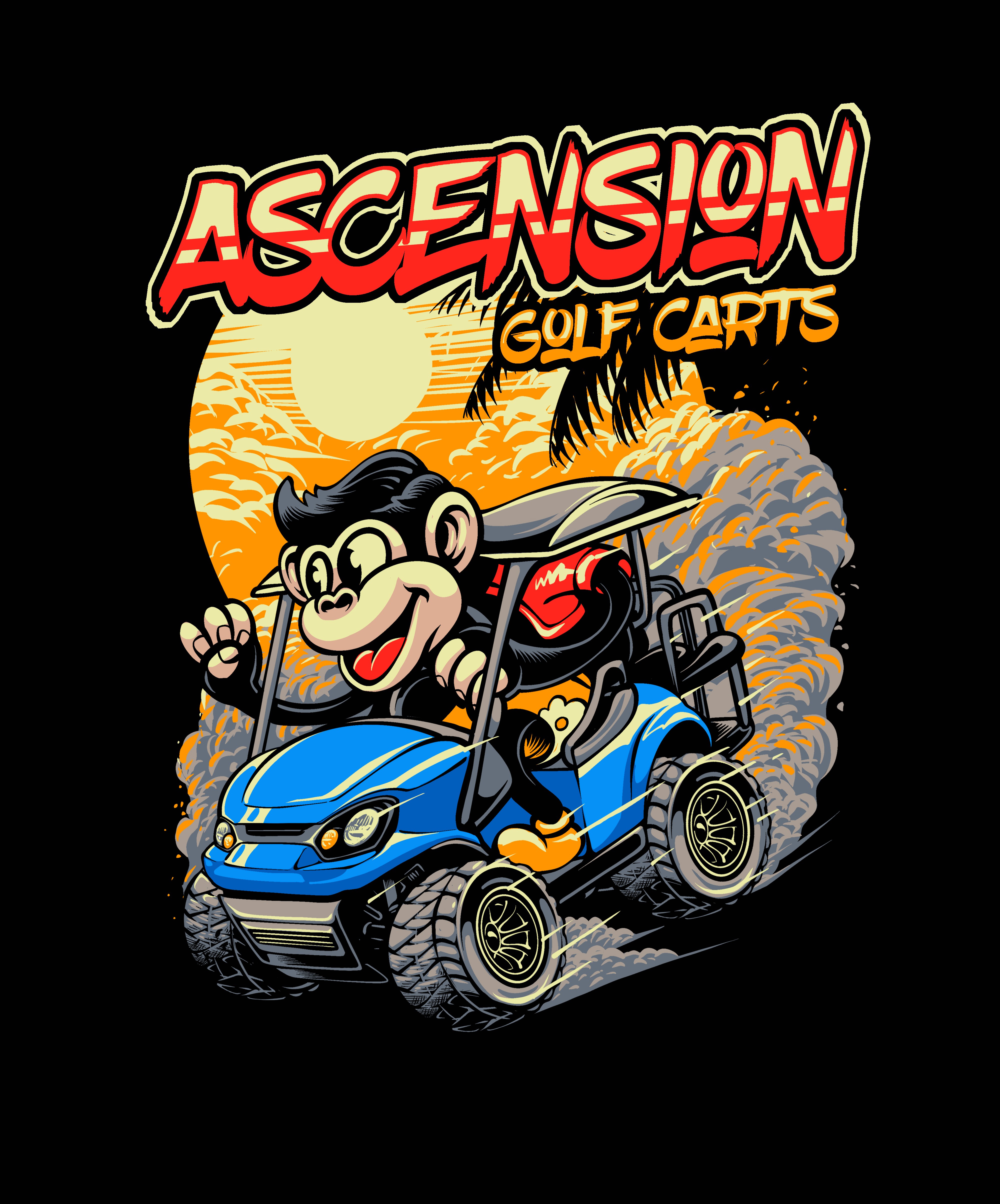 Golf Cart T Shirt