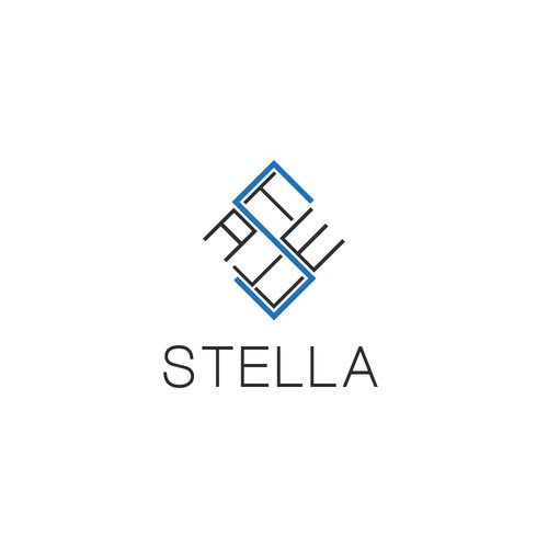 Tiles inspired logo for Stella 