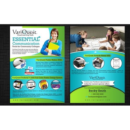 postcard or flyer for Varitronics, LLC