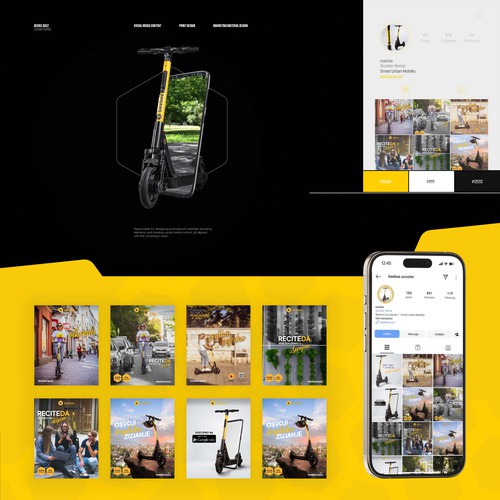 Beebee.buzz - Social Media Content and Promotional Material Design/Off-Site Project