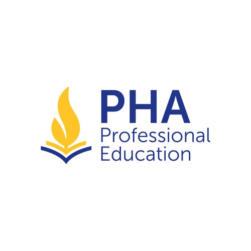 PHA Professional Education Logo Design