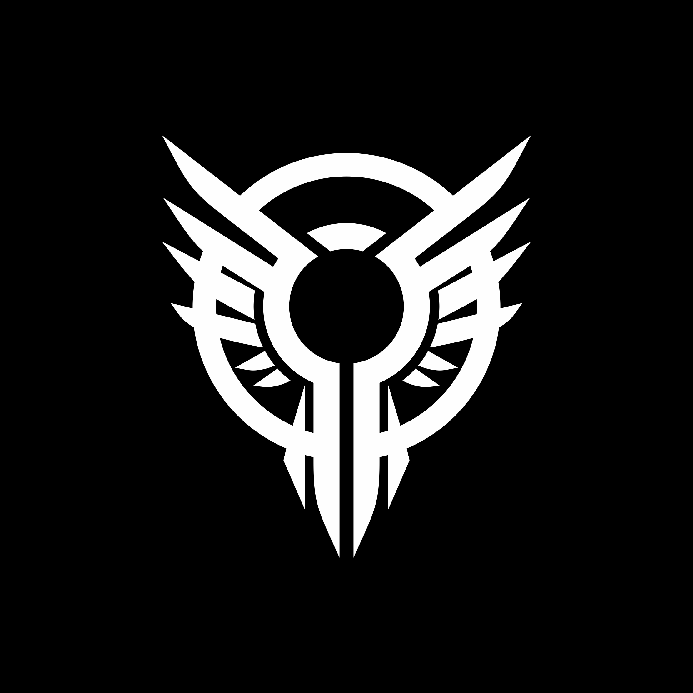 Design a powerful logo for an original alternative rock band.