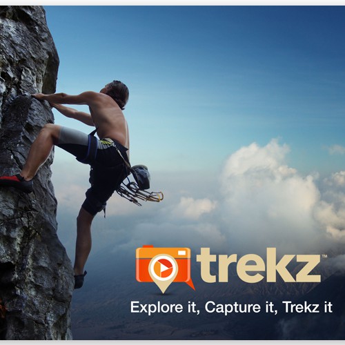 **Guaranteed $** Promo postcard for HOT new outdoor focused socialmedia app & website - TREKZ!