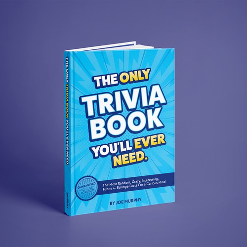 Eye-Catching Trivia Book Cover