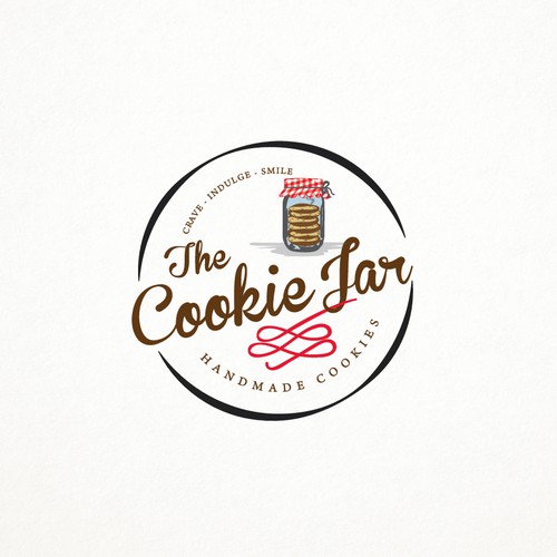 Vintage logo for cookie shop