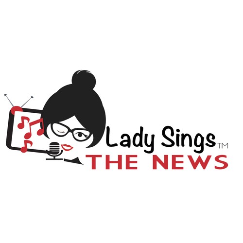 LADY SINGS THE NEWS