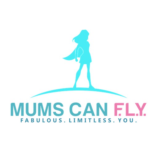 Bold logo concept for Mums can F.L.Y.