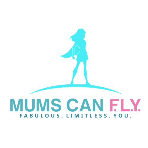 Bold logo concept for Mums can F.L.Y.