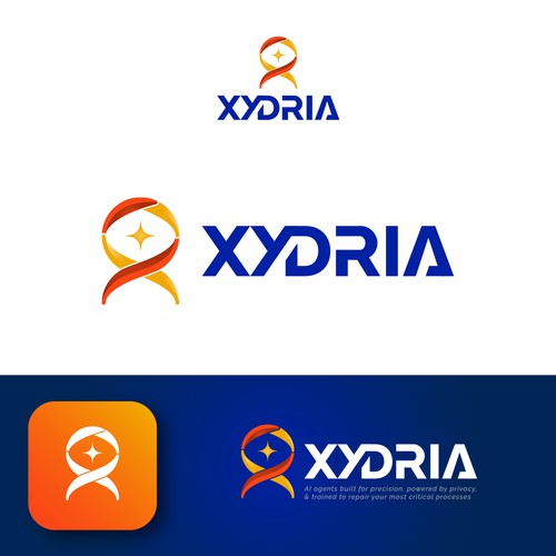 Unique and original logo for XYDRIA
