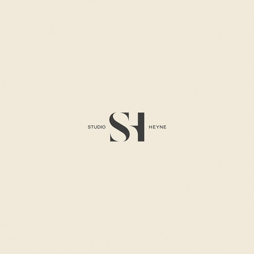 Modern logo for architectural interior studios