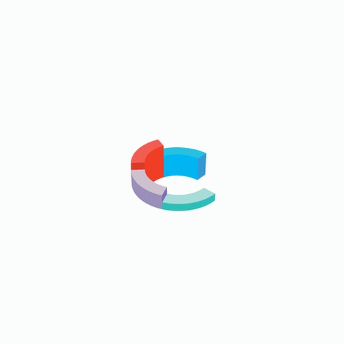 Modern Bar Chart Logo
