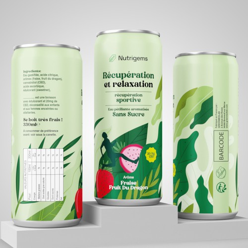Canned drink by Nutrigems