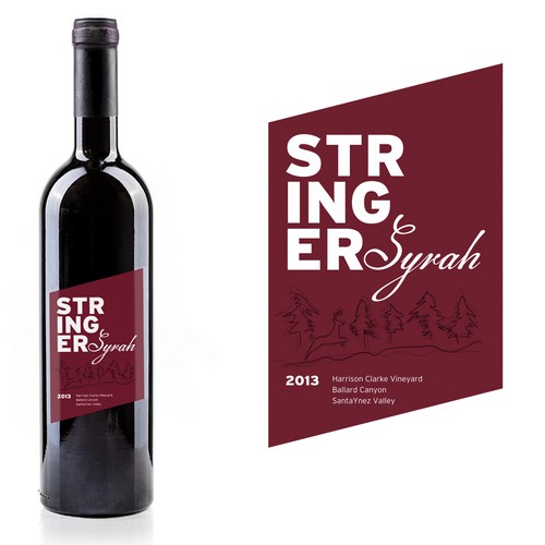STRINGER // WINE LABEL