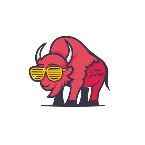 Design an epic logo for a yard decor/sign business in Buffalo