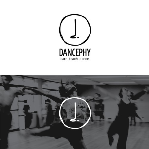 Logo concept for a online dance video platform.