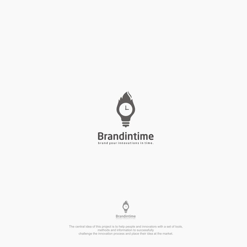 Create a logo which helps to brand your innovations in time