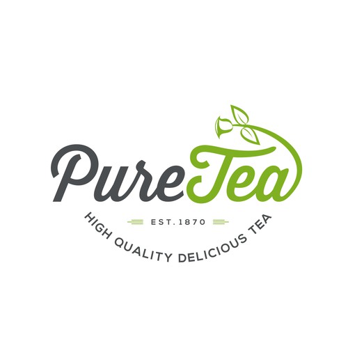 Logo for a delicious tea brand.