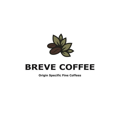 Clean minimalistic logo concept for Coffee shop