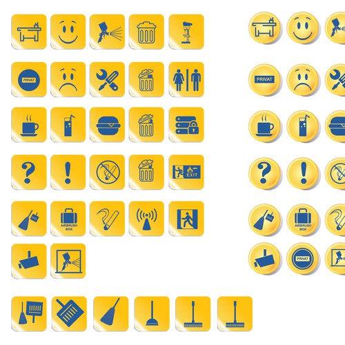 WORKandSTORE needs new icons for our workshop and the web