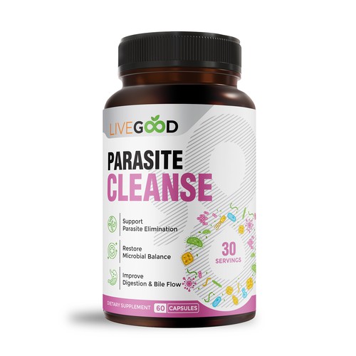 Parasite Cleanse Nutritional Supplement Design