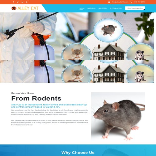 Design for Rodent Exclusion Company