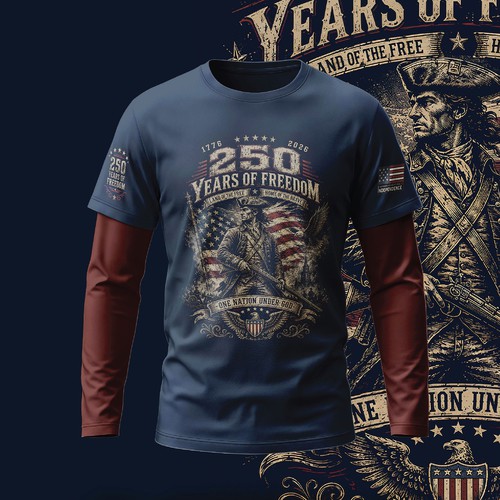 250 Years of Freedom — Patriotic Tactical Apparel Design