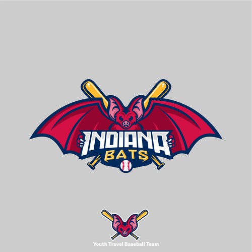 Logo Concept for Indiana Bats