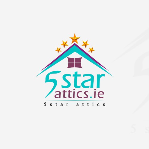 looking for a five star logo, for 5star attics.ie