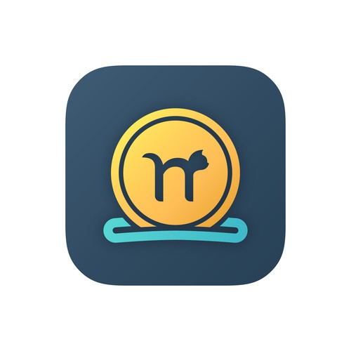 App icon design for Neko, a personal finance app.