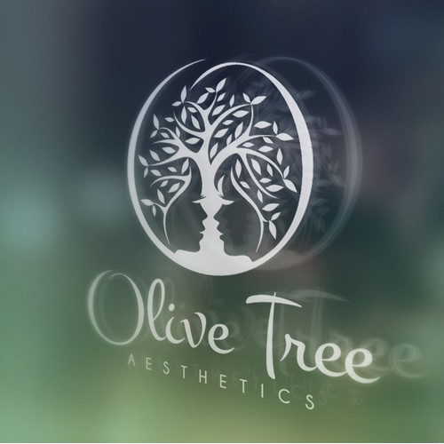 An olive tree in a beauty business logo!