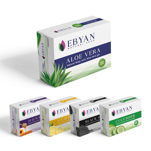 Packagin Design | Ebyan Natural Soap