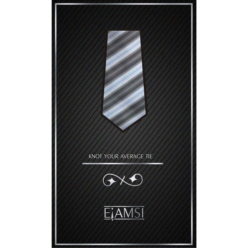 Packaging Design for World's First Leather Wallet incorporated into a Tie.