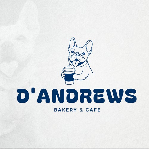 French Bulldog Logo Design