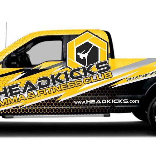 Headkicks MMA Car Wrap