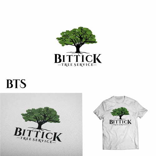 Logo for Bittick Tree Service