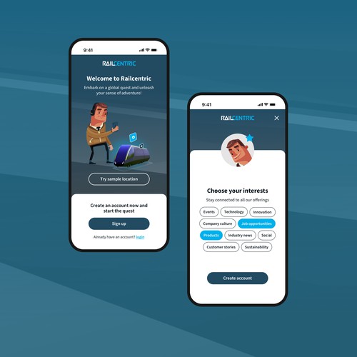 Railcentric App