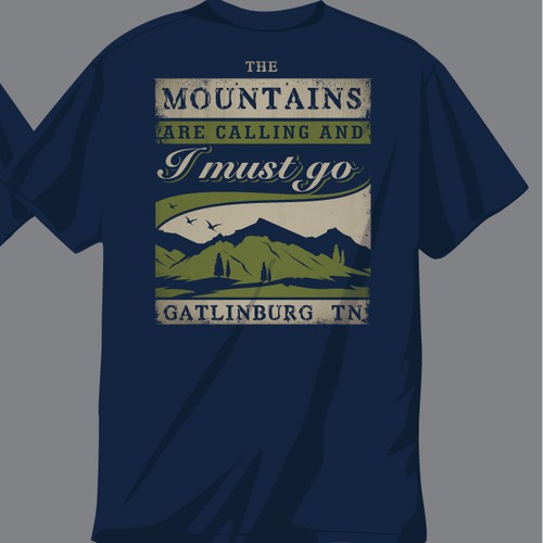 Gatlinburg TN, Smoky Mountains T-Shirt Design Contest!