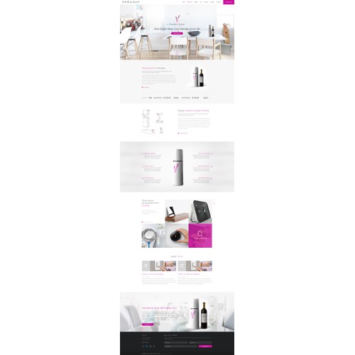 A Hot New Tech Startup, Needs A Simple Landing Page. Content, Fonts, Colors, Logo, Already Provided.