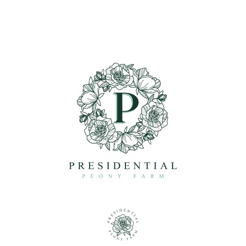 Logo for Presidential Peony Farm