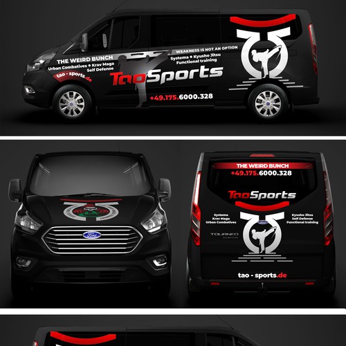 Tao Sports van wrap