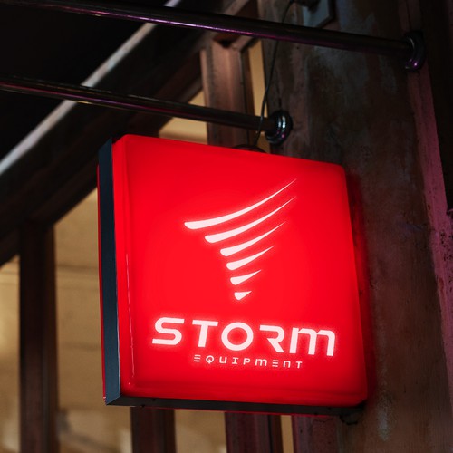 Winner Logo Storm