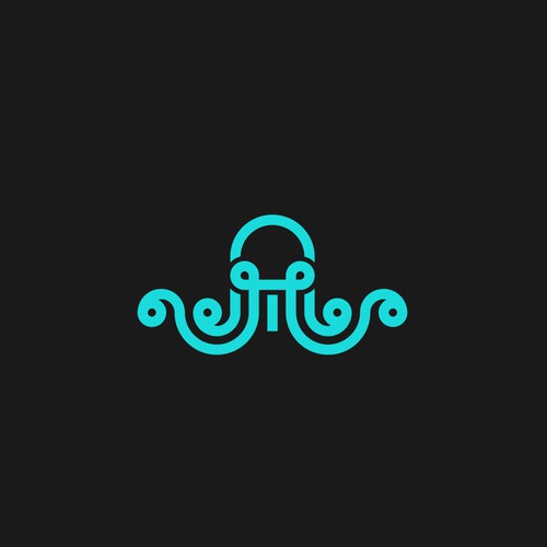 Octopus logo concept for Aktapus